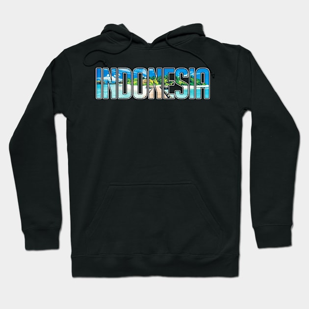 Indonesia honeymoon. Perfect present for mother dad friend him or her Hoodie by SerenityByAlex